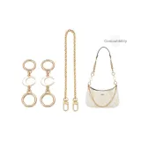 White Moon (Two Pieces)+Decorative Chain 40cm