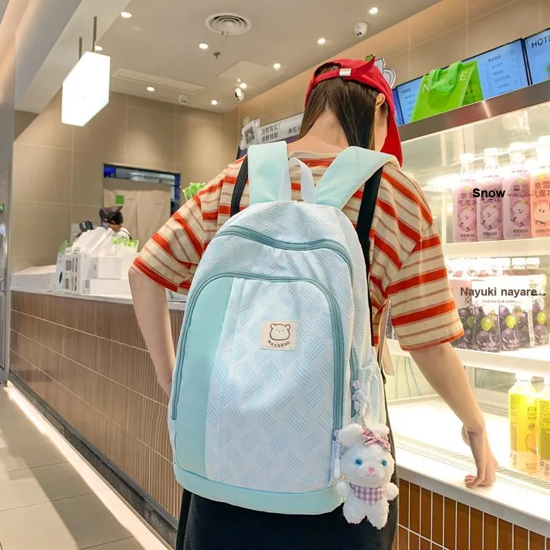 Wolfhorse Nylon Backpack Unisex Multicolor-8