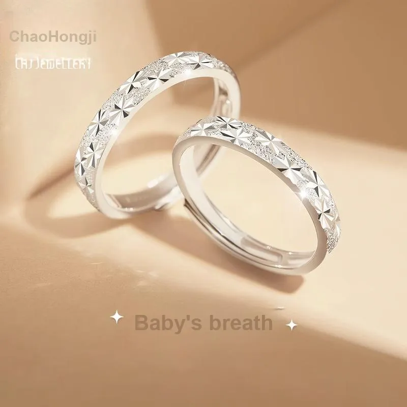 CHAOHONGJI Sterling Silver 990 Rings Unisex-16