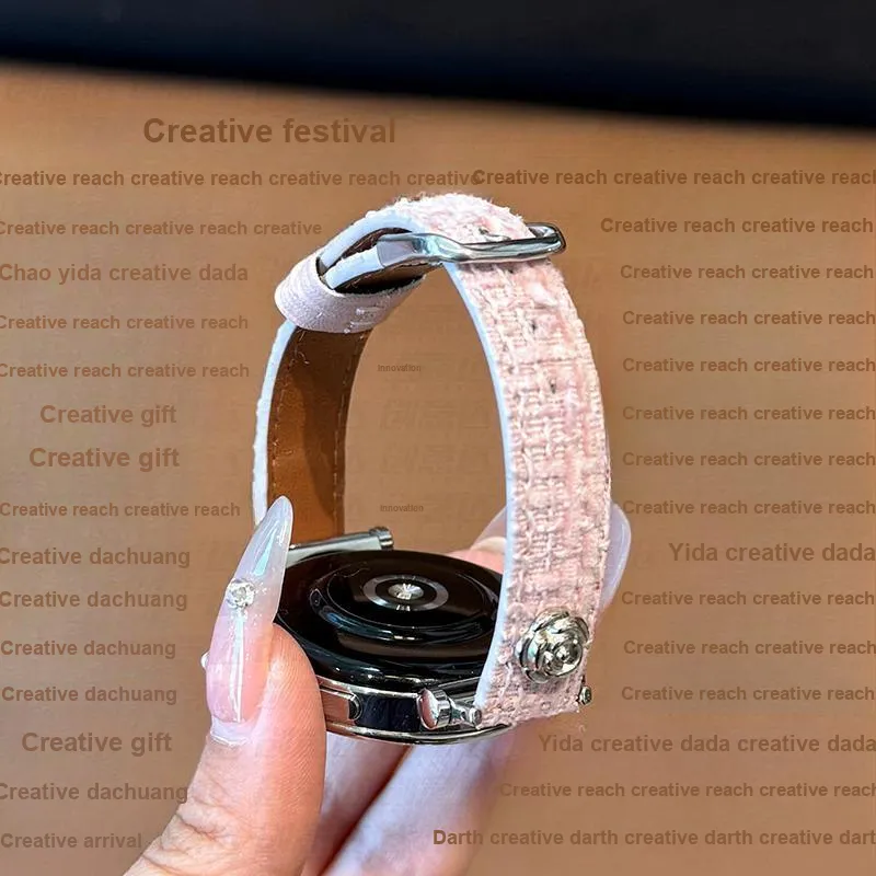 CHENSONG Huawei Compatibility Watch Band Woolen Material-7