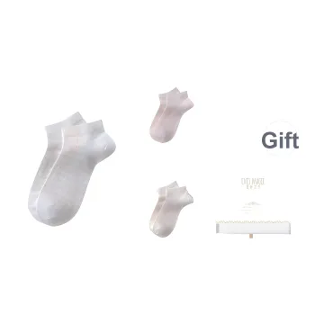 XIA.WA.ZHI.XIU Ankle Socks Women's Box 3 Pack