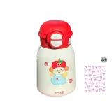 Apple Cap Puppy+Bowknot Sticker