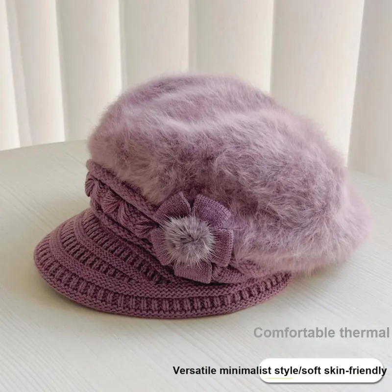 Top Melon Acrylic Beanies Women's-2