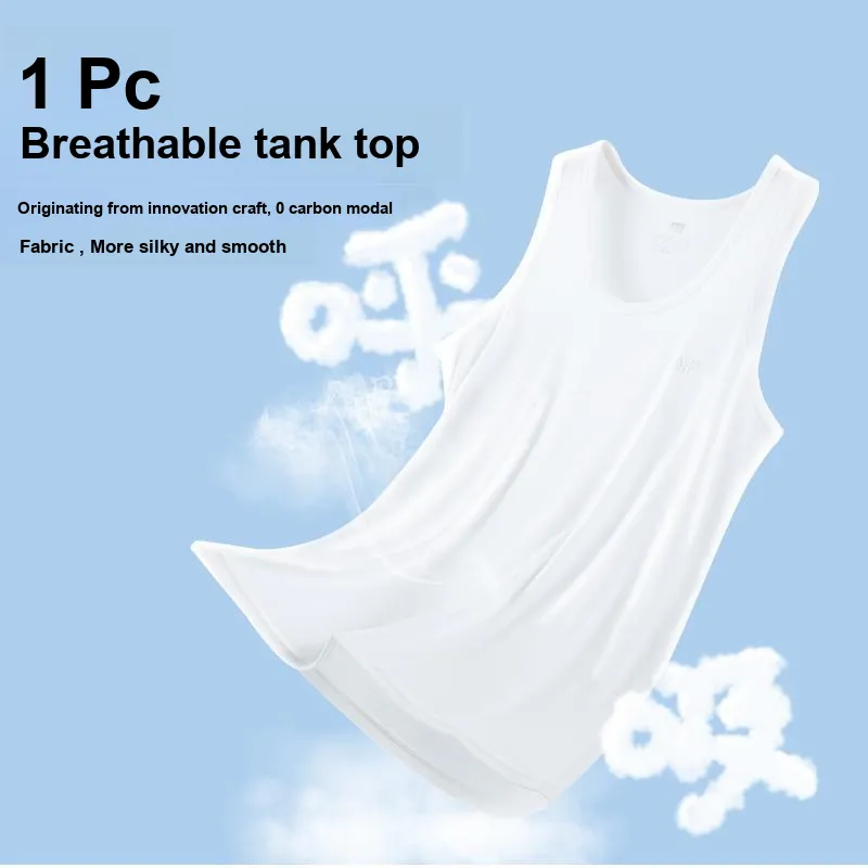 H YXIANG Men Tank Tops-2