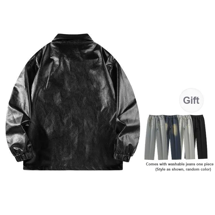 RAMPAGE Leather Jackets Unisex-8