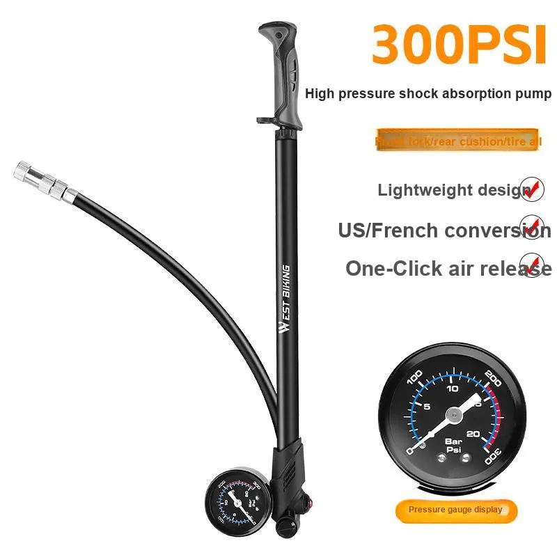 WEST BIKING Bicycle Balls Bicycle Pumps-6