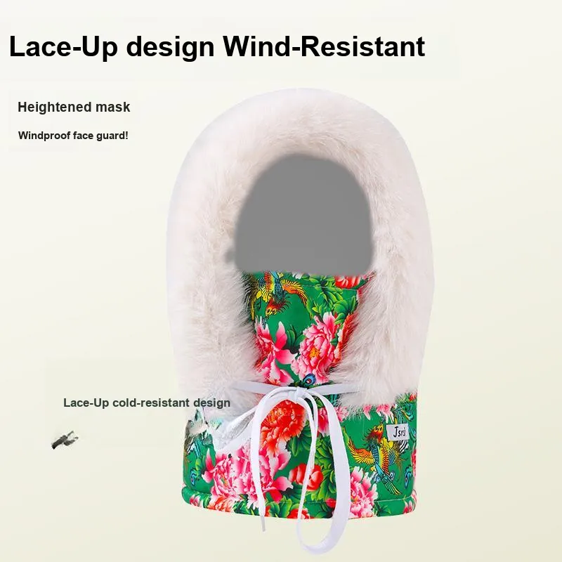 Shizhu Lace Up Design Trapper Hats Unisex-5