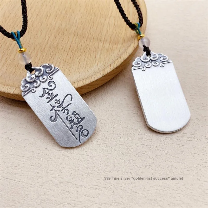 BMK 999 Fine Silver Necklaces Unisex-2