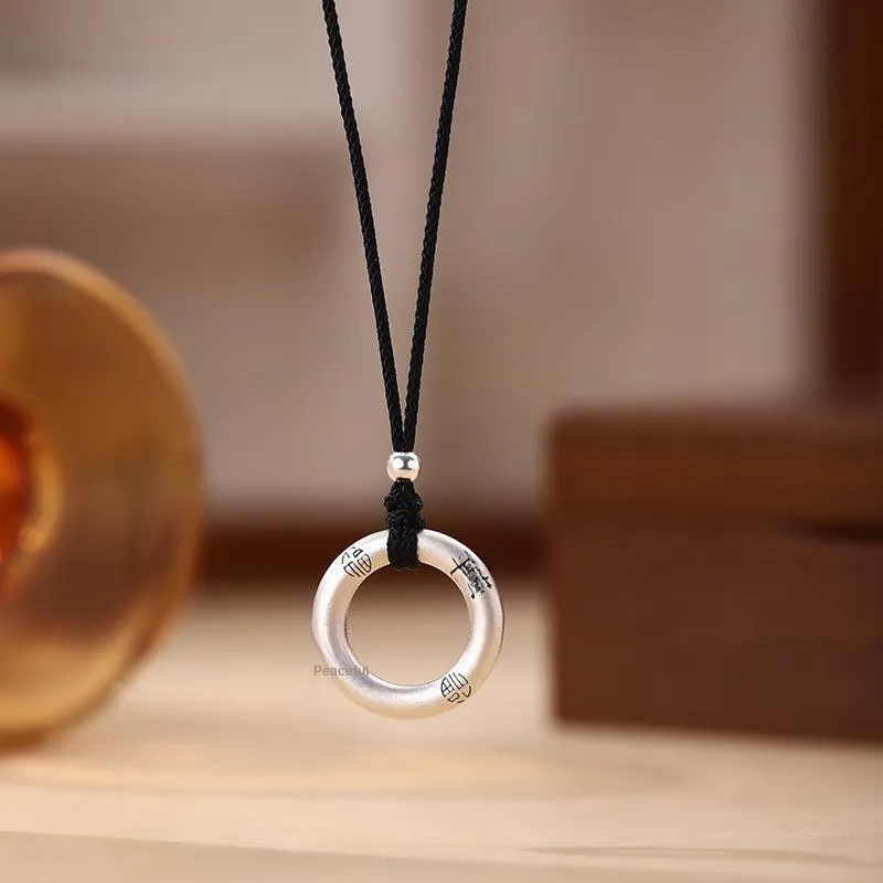 AIDIER 999 Fine Silver Necklaces Women's-4
