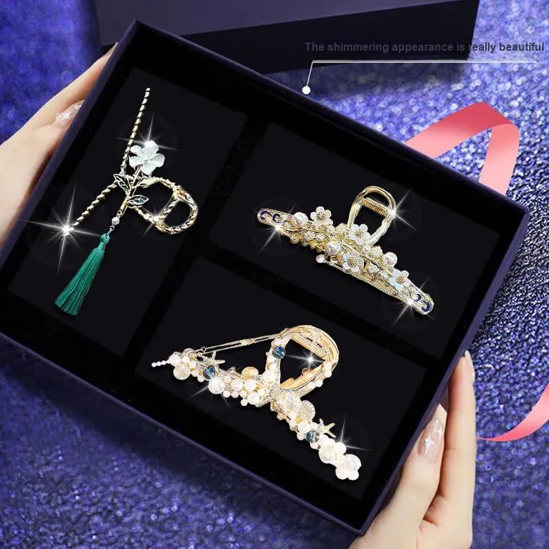 Enchanting Cat Alloy Hair Clips Women's-1