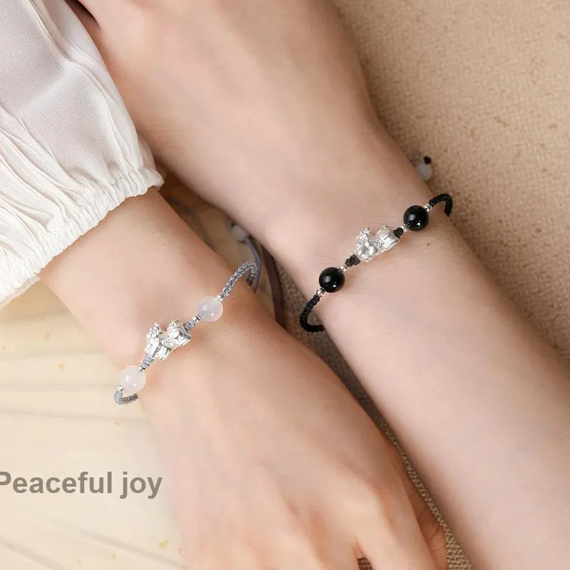 AGOVSKI Agate Jade Bracelets Unisex-8