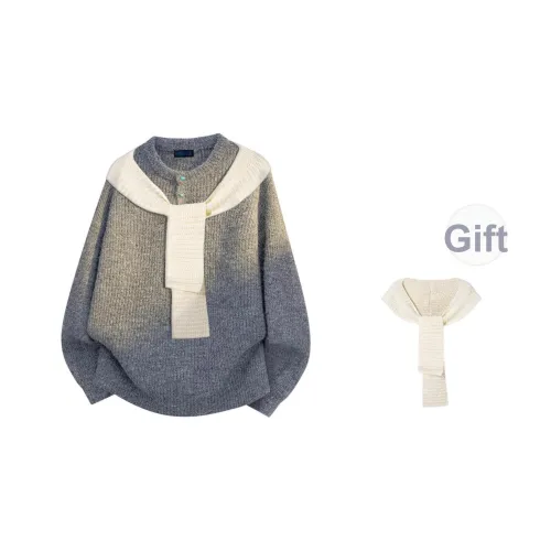 FONDLOOK Свитер Бесплатно Шарф Унисекс