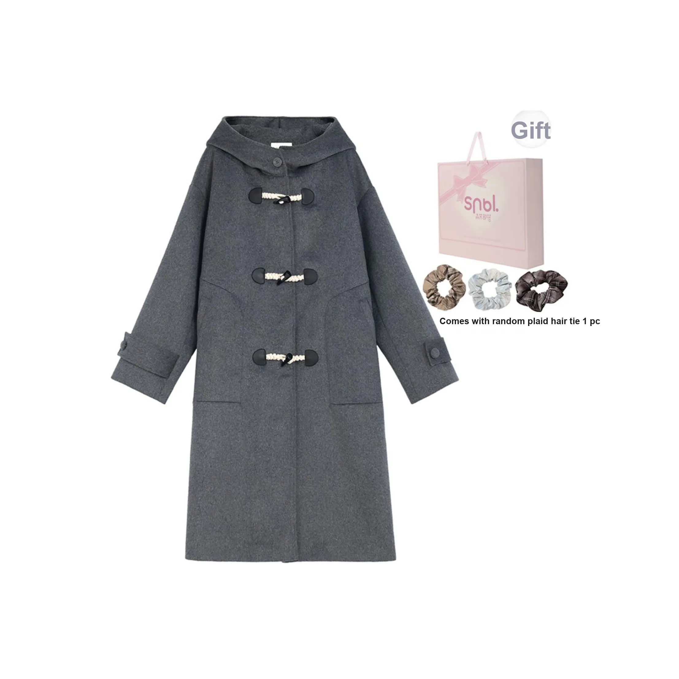 Snbl Серое Женское Пальто