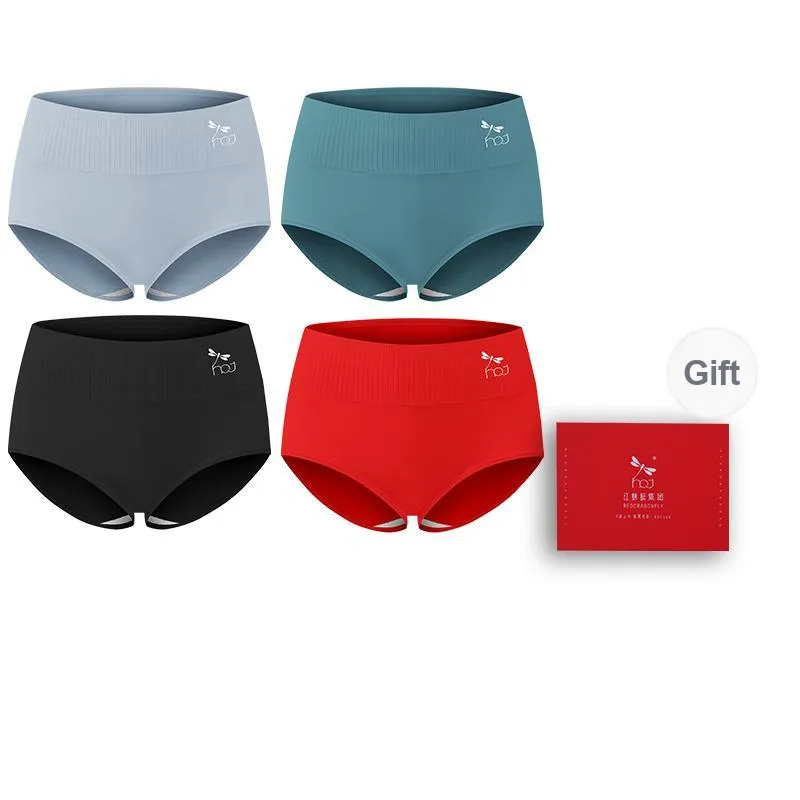 RED DRAGONFLY Cotton Panties Women's Box 4 Pack-9