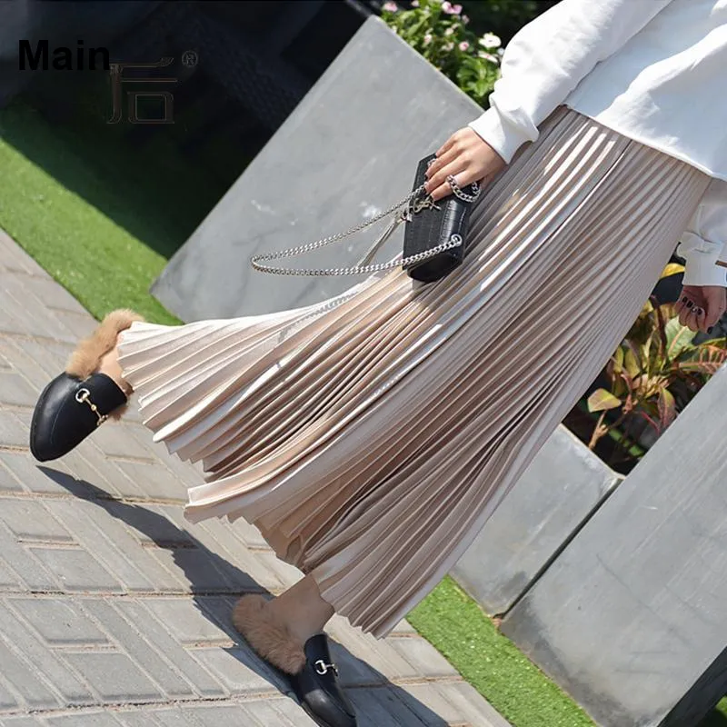 Benhou Casual Long Skirts Women's-4