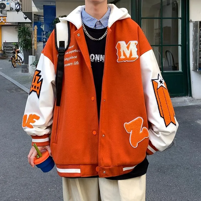 YooMore Baseball Jacket Coat Unisex-4