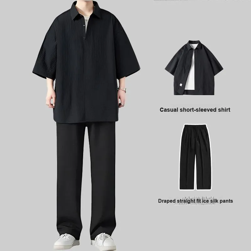 OPOX Shirt Matching Sets Unisex-4