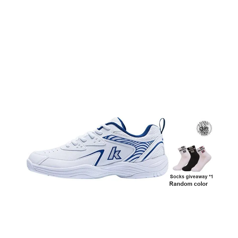 Кавасаки Ball Mania Series Амортизаторы Slip-resistant устойчивые к истиранию дышащие низкий топ обувь для бадминтона унисекс