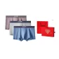 [Valentine's Day 3 Pack Heartbeat Box]Sky Blue+Leather Pink+Light Gray