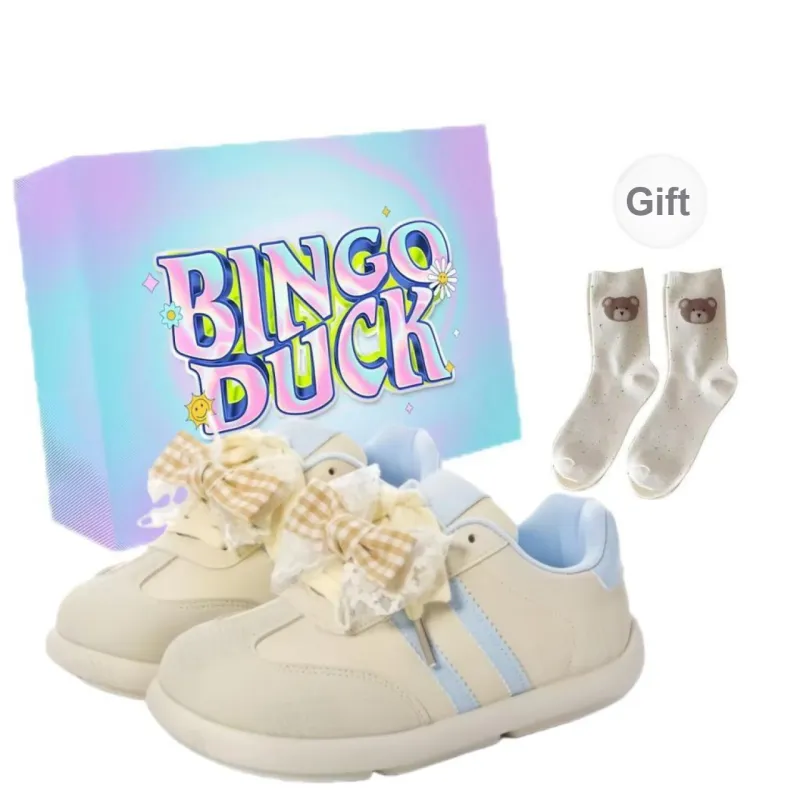 BINGO DUCK Slip Resistant Low Top Skateboard Shoes Women's-3