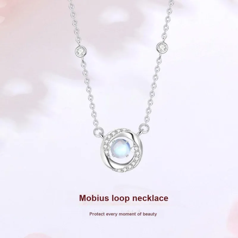 Master Kim Glass Cat Eye Necklaces Women's-1
