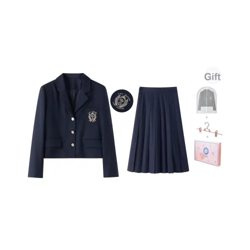 Tokyo Season Бизнес-костюм женский набор в подарочной коробке темно-синий