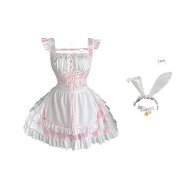 TLXT Nightgown Women's Pink White