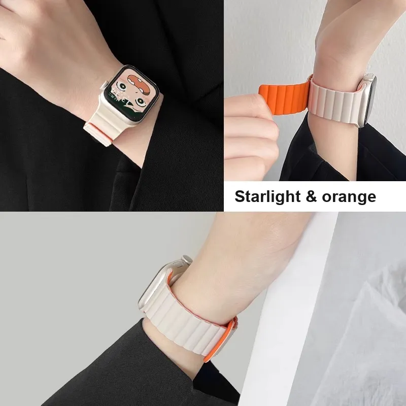MUZHITIANKONG Xiaomi Compatibility Watch Band Silicone Material-3