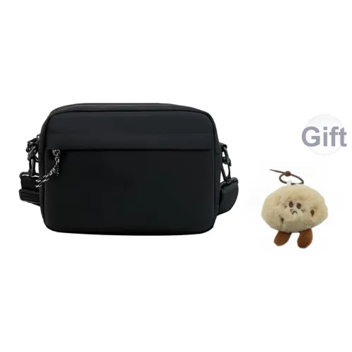 Villelon Холст Плечевая сумка Унисекс Черный