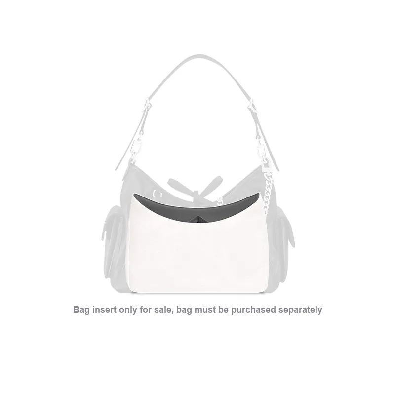 FANJI DuPont Paper Liner Bag Small Size Unisex All Black/Meteorite Gray-6