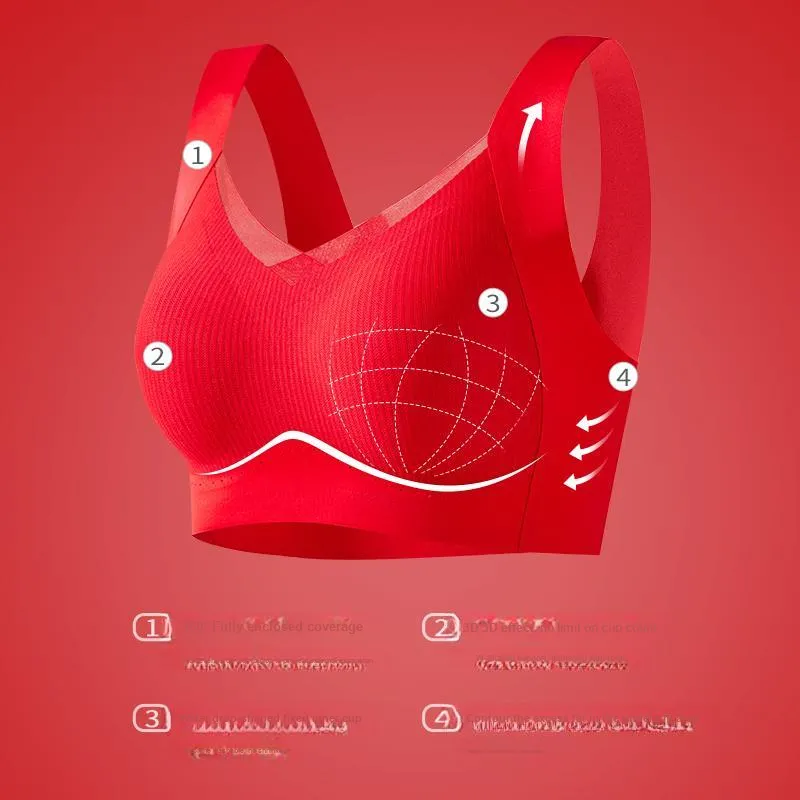 MIIOW Underwear Set Women's Gift Box Set Red-2