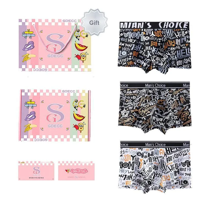 MIOJUER Underpants Men's Box 3 Pack-6