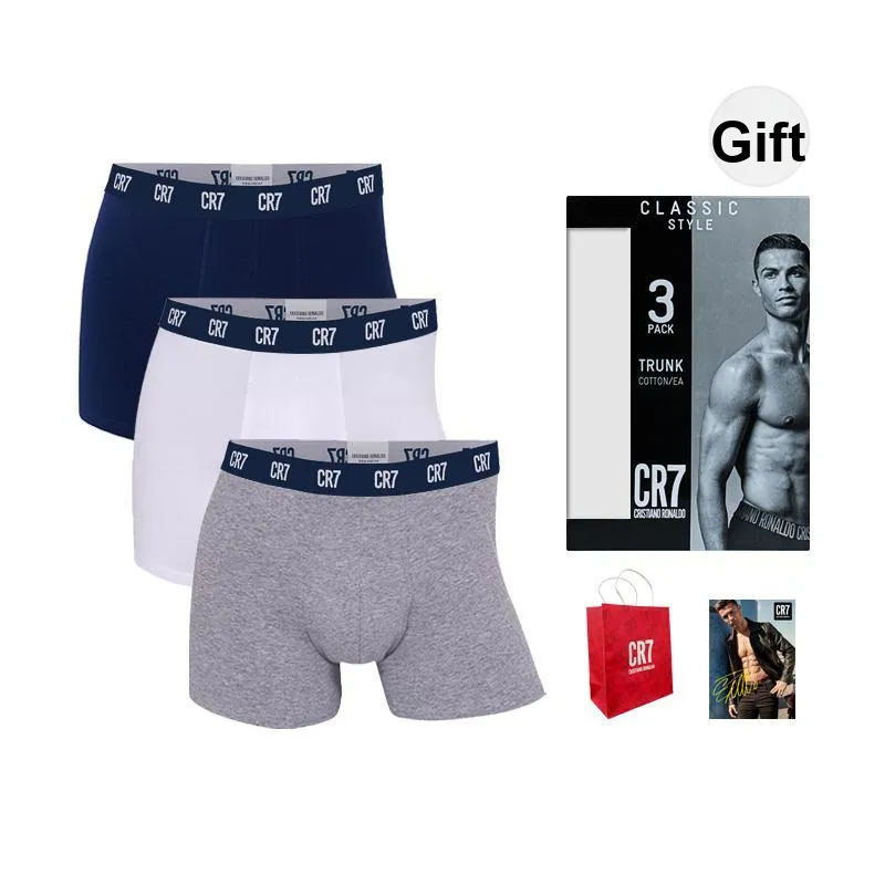 CR7 CRISTIANO RONALDO Underpants Men's 3 Pack, Includes Shopping Bag