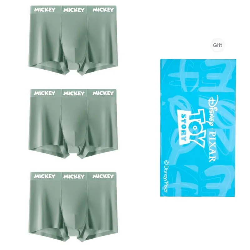 Disney Mickey Series Underpants Men's Shopping Bag Combo Set-11