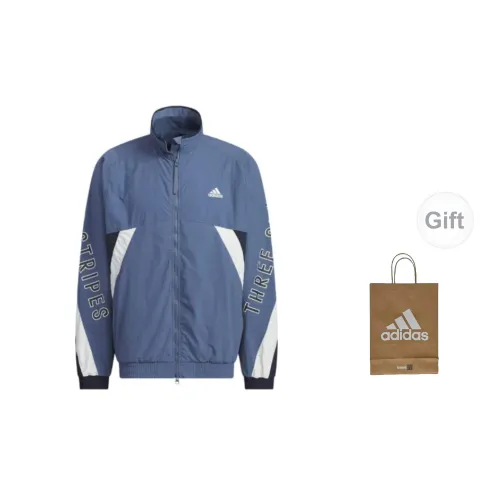 Adidas Jackets Unisex Blue+Gift Bag