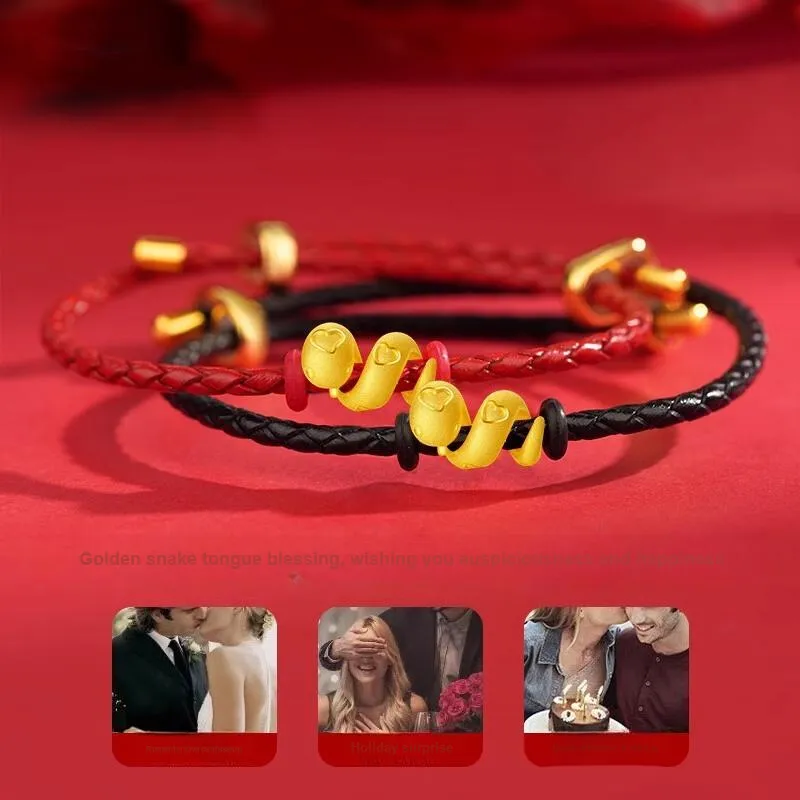 LOVING Gold Bracelet Unisex-3