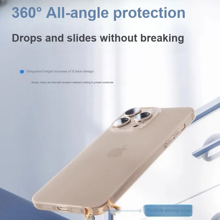 Msvii Matte Material Fully Enclosed Soft Shell Impact-Resistant Phone Cases Compatibility IPhone16/16ProMax/16pro-2