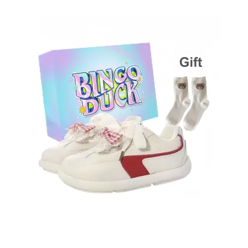 BINGO DUCK Скейтборд Кроссовки с противоскользящим низким верхом для женщин