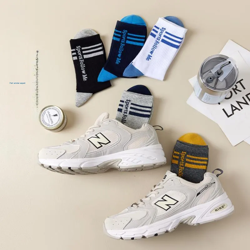 MIIOW Knee High Socks Men's Box 5 Pack-2