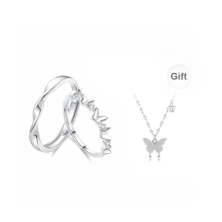 KING TAI SANG 999 Fine Silver Rings Unisex-0