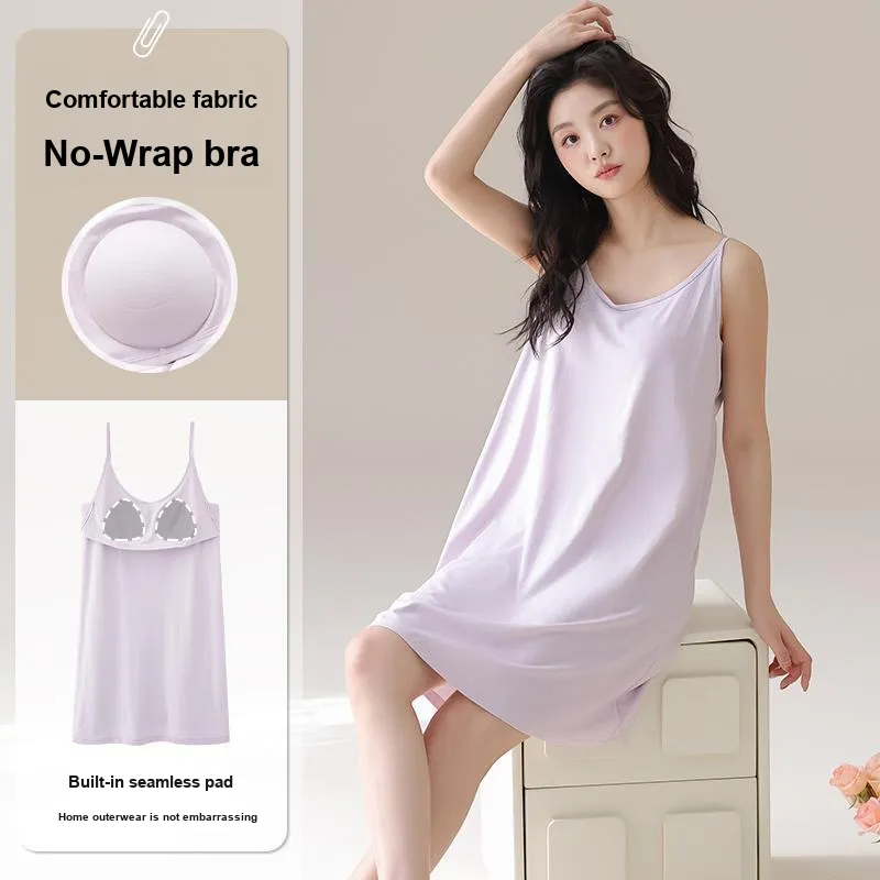 Pretty lady Women's Nightgowns-1