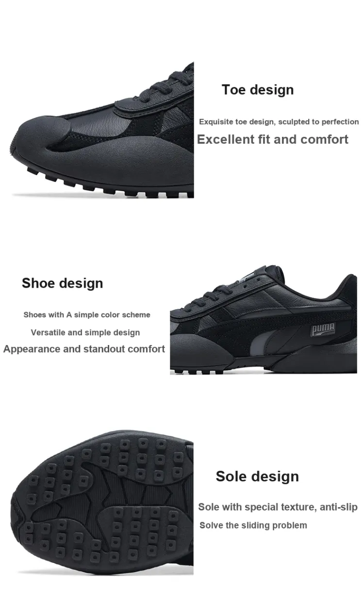 ★ Puma ★ Vaderon Black PUMA Vaderon 'Black' US M 8 - POIZON