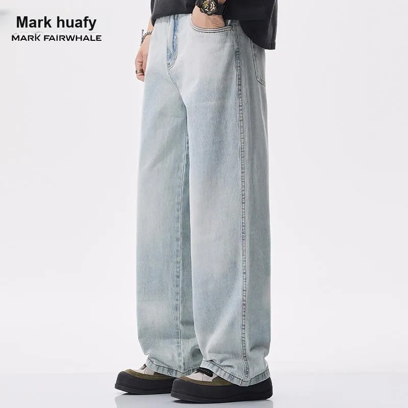 FAIRWHALE Jeans Unisex Light Blue-2