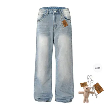 HOKLV Jeans Unisex