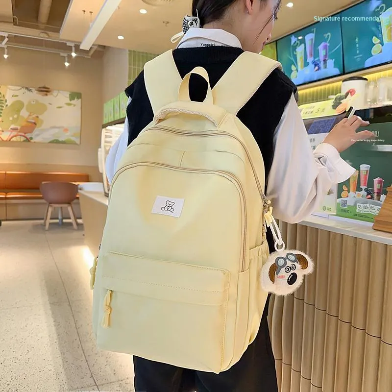 Wolfhorse Nylon Backpack Regular Unisex Multicolor-17