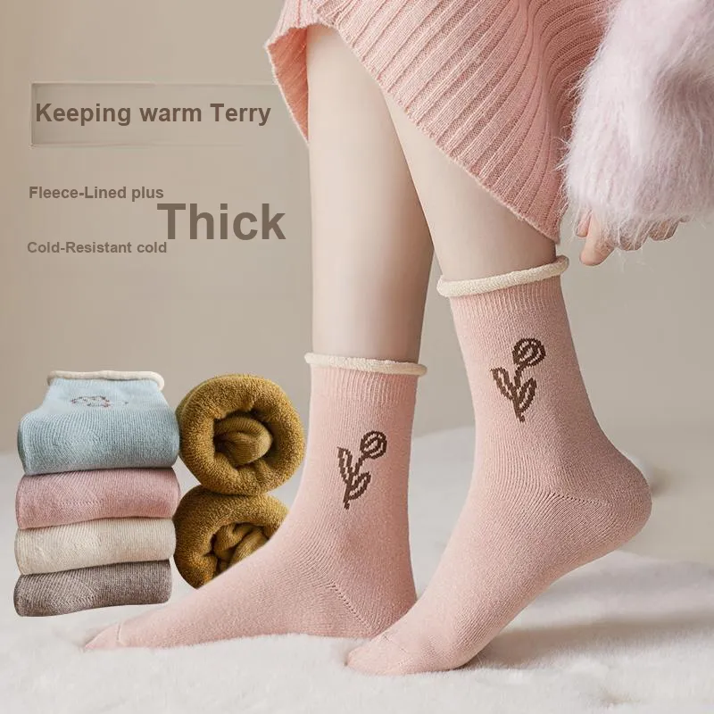 Cotton Gene Mid Calf Socks Women's Combo Set-1