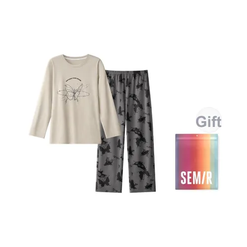 Semir 1 комплект Благословение Бабочка Женские Пижамные комплекты