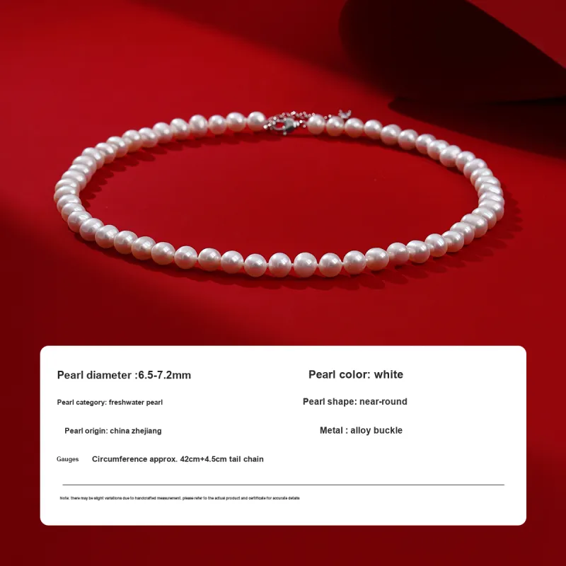 SANDYRILLA Pearl Necklaces Women's-8