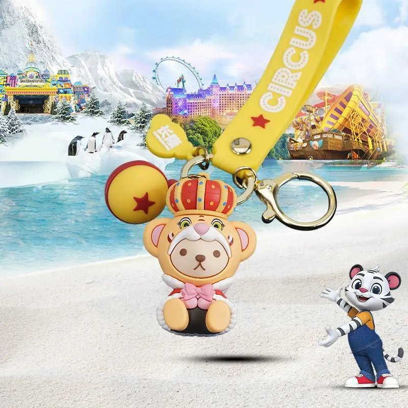 Teddy Bear Collection Keychains Unisex-1