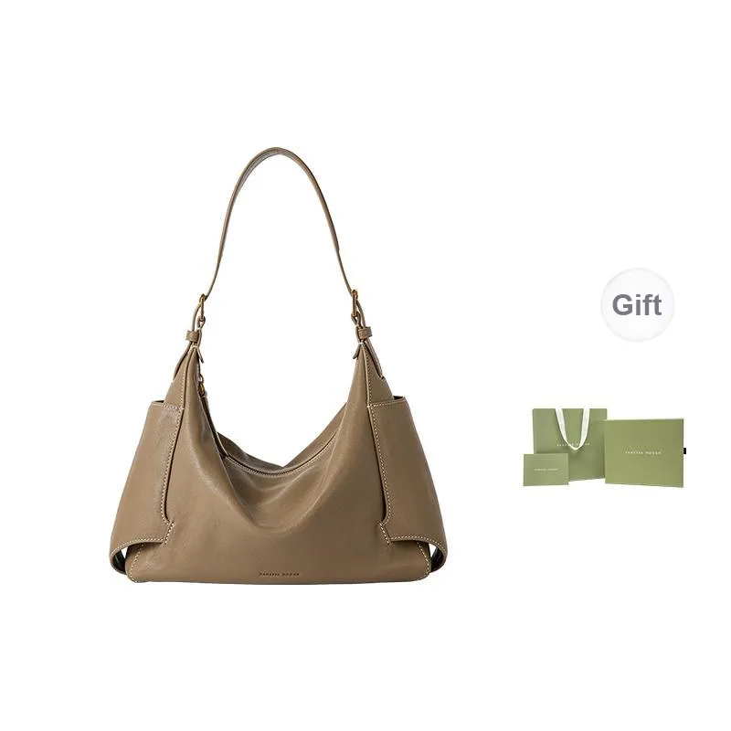 VANESSA HOGAN Cow Leather Crossbody Bag, Shoulder Bag Medium Size Women's Multicolor-8